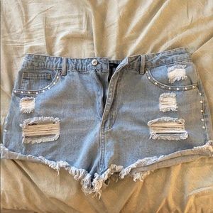 Jean shorts